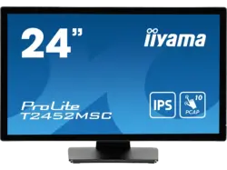 IIYAMA ProLite T2452MSC-B1 23,8 Zoll Full-HD Monitor (5 ms Reaktionszeit, 60 Hz)
