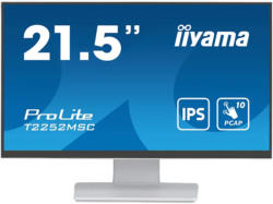 IIYAMA ProLite T2252MSC-W2 21,5 Zoll Full-HD Monitor (5 ms Reaktionszeit, 60 Hz)