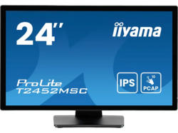 IIYAMA ProLite T2452MSC-B1AG 23,8 Zoll Monitor, Full-HD, 5 ms Reaktionszeit, 400 cd/m², 60 Hz, Schwarz
