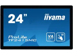 IIYAMA ProLite TF2415MC-B2 23,8 Zoll Touchscreen Monitor, Full-HD, 16 ms Reaktionszeit, 350 cd/m², 60 Hz, schwarz