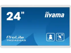 IIYAMA ProLite TW2424AS-W1 23,8 Zoll Full-HD Monitor (14 ms Reaktionszeit, 60 Hz)