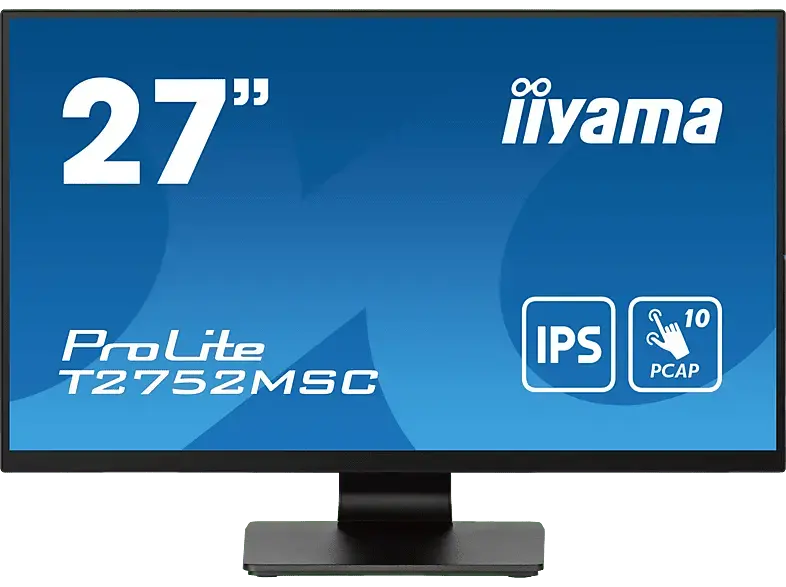 IIYAMA ProLite T2752MSC-B1 27 Zoll Full-HD Monitor (5 ms Reaktionszeit, 60 Hz)
