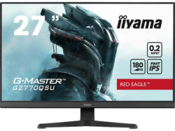 IIYAMA G-Master G2770QSU-B6 27 Zoll Monitor, WQHD, 0,2 ms Reaktionszeit, 400 cd/m², 180 Hz, Schwarz