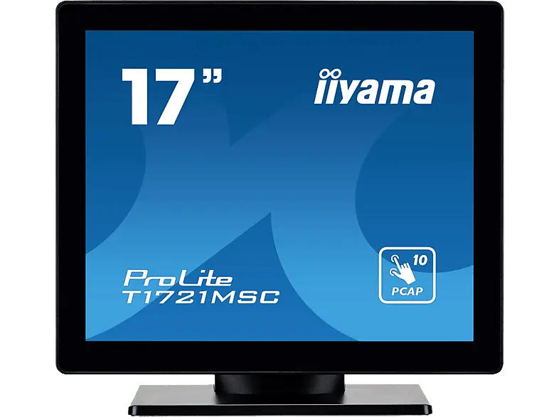 IIYAMA ProLite T1721MSC-B2 17 Zoll Monitor, SXGA, 5 ms Reaktionszeit, 250 cd/m², 60 Hz, Schwarz