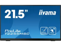 IIYAMA ProLite T2255MSC-B1 21,5 Zoll Full-HD Monitor (5 ms Reaktionszeit, 60 Hz)