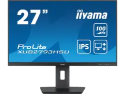 IIYAMA ProLite XUB2793HSU-B7 27 Zoll Monitor, Full-HD, 1 ms Reaktionszeit, 300 cd/m², 100 Hz, Schwarz