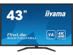 IIYAMA ProLite X4373UHSU-B1 42,5 Zoll UHD 4K Monitor (3 ms Reaktionszeit, 60 Hz)