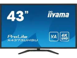 IIYAMA ProLite X4373UHSU-B1 42,5 Zoll UHD 4K Monitor (3 ms Reaktionszeit, 60 Hz)