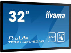 IIYAMA ProLite TF3215MC-B2AG Open Frame PCAP 30-Punkt-Touchmonitor mit AntiGlare-Beschichtung und einer Schaumstoffdichtung für einen nahtlosen Einbau 32 Zoll Monitor, Full-HD, 8 ms Reaktionszeit, 500 cd/m², 60 Hz, Schwarz