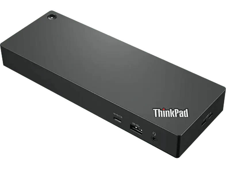 LENOVO ThinkPad Universal Thunderbolt 4 Dockingstation for Business, USB-A/C, 8K 30Hz, HDMI, DP, GigE, 3.5mm, 100 Watt, Schwarz/Rot; Dockingstation----Dockingstation