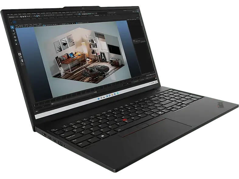 LENOVO ThinkPad P16s Gen 3 Notebook for Business 16 Zoll, WUXGA, Intel® Core™ Ultra 7 Prozessor 155H, 32 GB RAM, 1 TB SSD, Windows 11 Pro, Arc™ Onboard Graphics, Schwarz