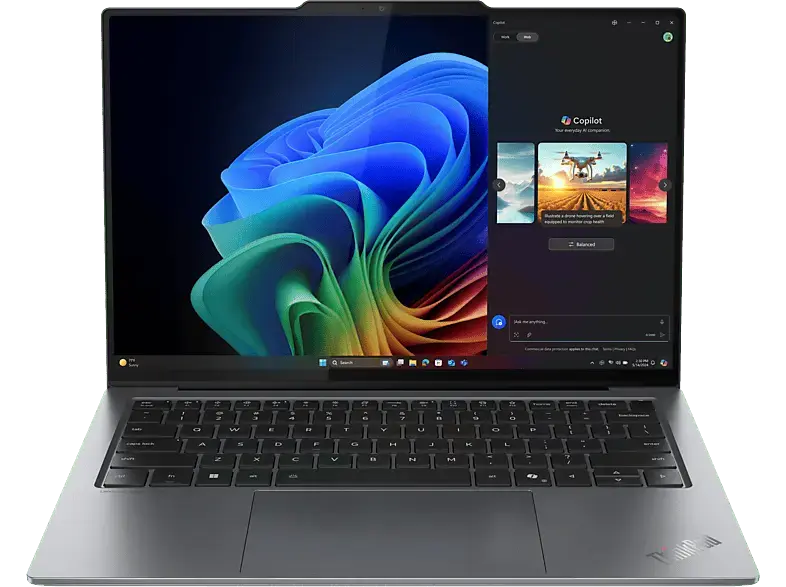 LENOVO ThinkPad X9-14 Gen 1 Copilot+ PC 14 Zoll, WUXGA, Intel® Core™ Ultra 5 228V Prozessor (8 MB Cache, bis zu 4.50 GHz), 32 GB RAM, 512 SSD, Windows 11 Pro, Arc™ Onboard Graphics, Grau