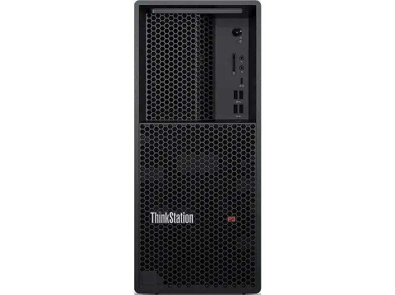 LENOVO ThinkStation P3 30GS Desktop PC, Intel® Core™ i9-14900K Prozessor, 64 GB RAM, 2 TB SSD, UHD 770, Windows 11 Pro, Schwarz