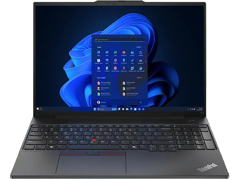 LENOVO TP E16 Notebook for Business 16 Zoll, WUXGA, Intel® Core™ Ultra 7 Prozessor 155H 24M Cache, bis zu 4.80 GHz, GB RAM, 512 SSD, Windows 11 Pro, Onboard Graphics, Black