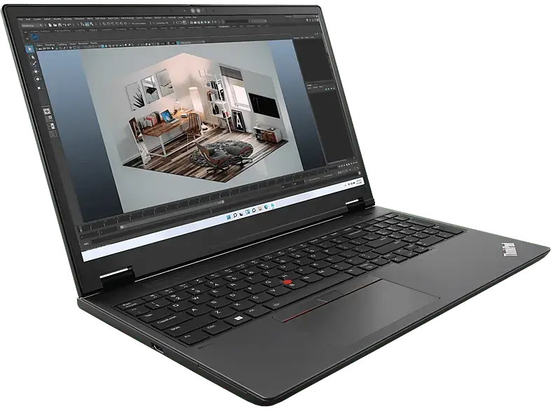 LENOVO ThinkPad P16v Gen 2 Notebook 16 Zoll, WUXGA, Intel® Core™ Ultra 7 Prozessor 155H, 32 GB RAM, 1 TB SSD, Windows 11 Pro, Arc™ Onboard Graphics, Schwarz