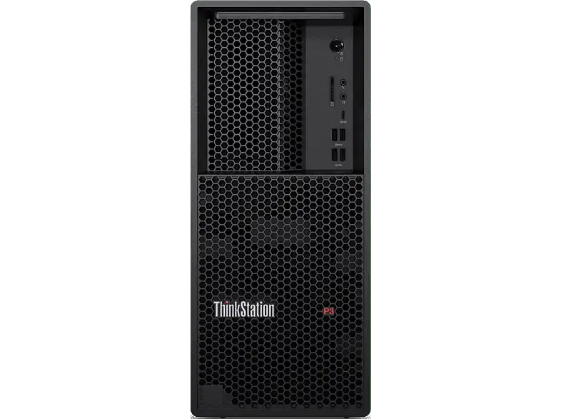 LENOVO ThinkStation P3 30GS Desktop PC, Intel® Core™ i9-14900K Prozessor, 32 GB RAM, 512 SSD, UHD 770, Windows 11 Pro, Schwarz
