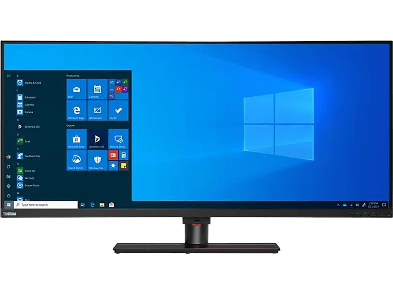 LENOVO ThinkVision P40w-20 39,7 Zoll Monitor for Business, WUHD, 6 ms Reaktionszeit, 300 cd/m², 60 Hz, Schwarz