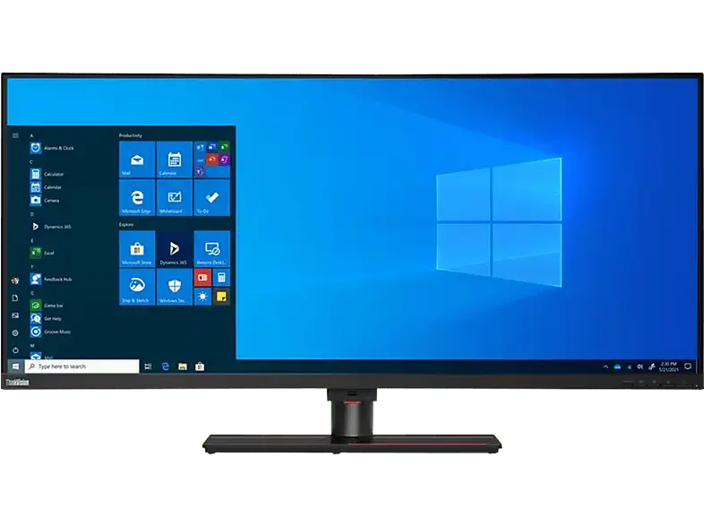 LENOVO ThinkVision P40w-20 39,7 Zoll Monitor for Business, WUHD, 6 ms Reaktionszeit, 300 cd/m², 60 Hz, Schwarz
