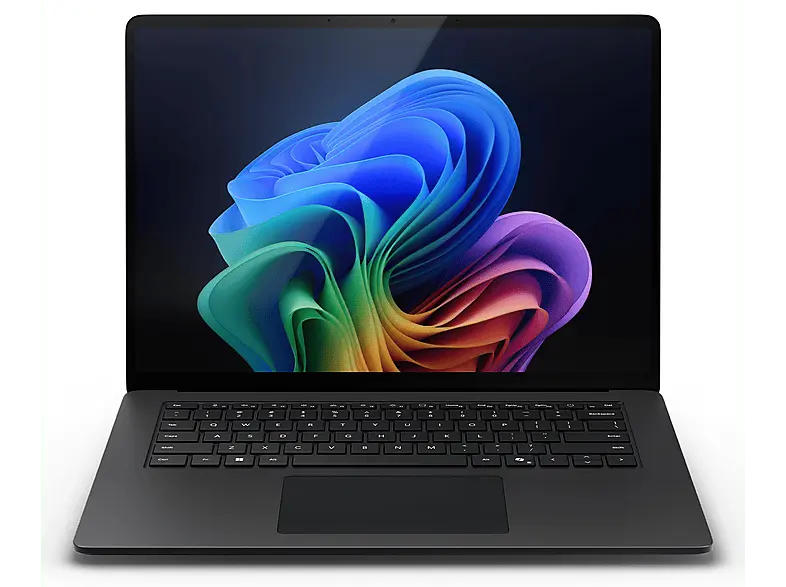 Microsoft Surface Laptop 7th Edition for Business Copilot+ PC 15 Zoll, Qualcomm Snapdragon X Elite X1E-80-100, 16 GB RAM, Windows 11 Pro, Adreno™ Onboard Graphics, Schwarz