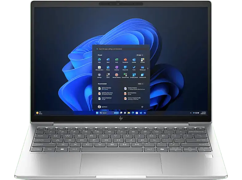HP EliteBook 6 G1i Notebook for Business 13,3 Zoll, WUXGA, Intel® Core™ Ultra 7 Prozessor 255U, 32 GB RAM, 1 TB SSD, Windows 11 Pro, Onboard Graphics, Pike Silver