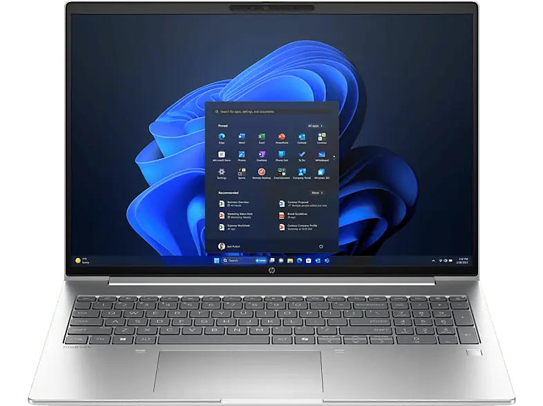 HP ProBook 4 G1a Notebook for Business 16 Zoll, WUXGA, AMD Ryzen™ 7 250 Prozessor, 24 GB RAM, 512 SSD, Windows 11 Pro, Radeon™ 780M, Pike Silver