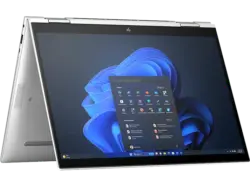 HP Elite x360 830 G11 Convertible true 13,3 Zoll, WUXGA, Intel Core Ultra 5 125U Prozessor (12 MB Cache, bis zu 4,30 GHz), 16 GB RAM, 512 SSD, Windows 11 Pro, Core™ Onboard Graphics, Silber