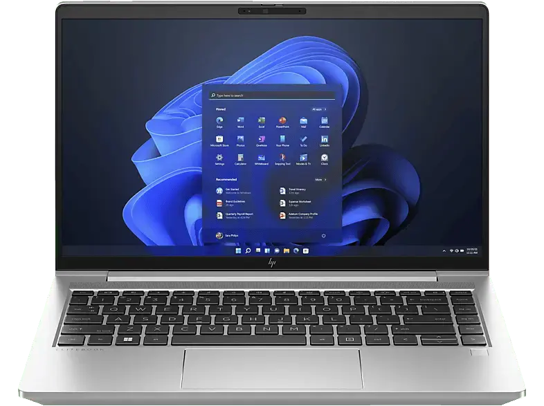 HP EliteBook 640 G10 Notebook for Business 14 Zoll, Full-HD, Intel® Core™ i5-1335U Prozessor (12 MB Cache, bis zu 4,60 GHz), 16 GB RAM, 512 SSD, Windows 11 Pro, Iris® Xᵉ, Silber