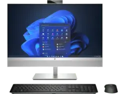 HP EliteOne 870 G9 All-in-One PC 27 Zoll, QHD, Intel® Core™ i5-14500 Prozessor, 16 GB RAM, 512 SSD, Windows 11 Pro, Silber