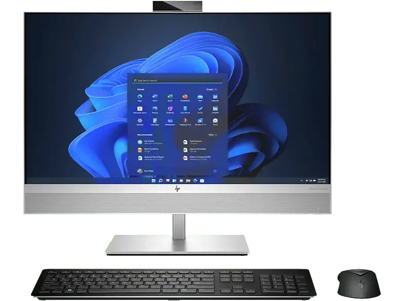 HP EliteOne 870 G9 All-in-One PC 27 Zoll, QHD, Intel® Core™ i5-14500 Prozessor, 16 GB RAM, 512 SSD, Windows 11 Pro, Silber