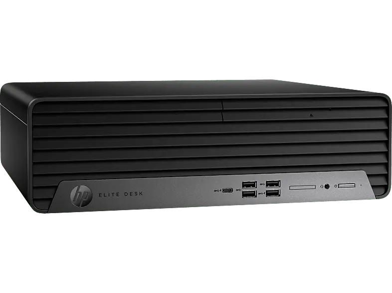 HP EliteDesk 805 G9 SFF, Desktop PC, AMD Ryzen™ 7 8700G Prozessor, 16 GB RAM, 512 SSD, Radeon™ 780M, Windows 11 Pro, Schwarz