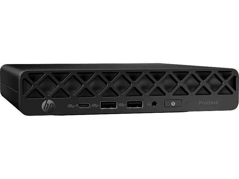 HP ProDesk 4 Mini G1i Desktop PC for Business, Intel® Core™ Ultra 7 Prozessor 265T, 16 GB RAM, 512 SSD, Onboard Graphics, Windows 11 Pro, Jack Black