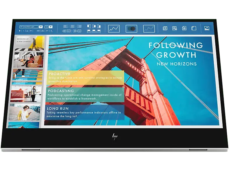 HP E14 G4, 14 Zoll Monitor, Full-HD, 5 ms Reaktionszeit, 400 cd/m², 60 Hz, Weiß