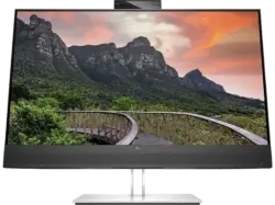 HP E27m G4, 27 Zoll Monitor, QHD, 5 ms Reaktionszeit, 300 cd/m², 75 Hz, Schwarz/Silber
