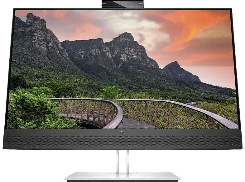 HP E27m G4, 27 Zoll Monitor, QHD, 5 ms Reaktionszeit, 300 cd/m², 75 Hz, Schwarz/Silber