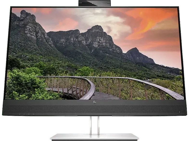 HP E27m G4, 27 Zoll Monitor, QHD, 5 ms Reaktionszeit, 300 cd/m², 75 Hz, Schwarz/Silber