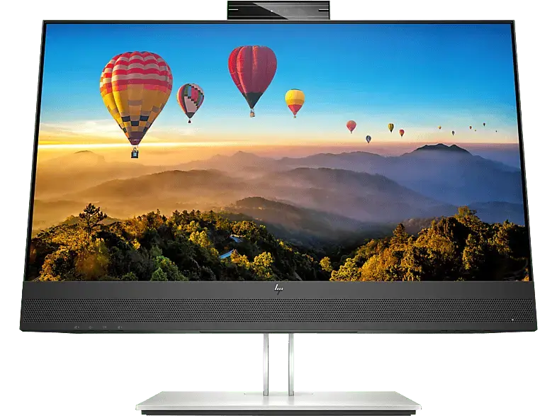 HP E24m G4, 23,8 Zoll Monitor, Full-HD, 5 ms Reaktionszeit, 300 cd/m², 75 Hz, Schwarz/Silber