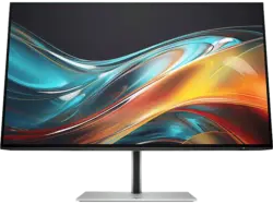 HP Series 7 Pro 724pf, 23,8 Zoll Monitor, Full-HD, 5 ms Reaktionszeit, 300 cd/m&sup2;, 100 Hz, Schwarz, Silber