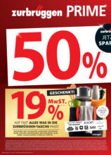 Zurbrüggen: 19% MwSt. Taschenaktion