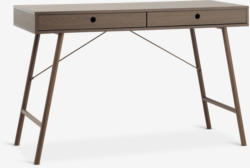 JYSK Birou LINDVED 48x120 2 sertare stejar închis