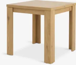 JYSK Masă JUNGEN 80x80/160 stejar auriu