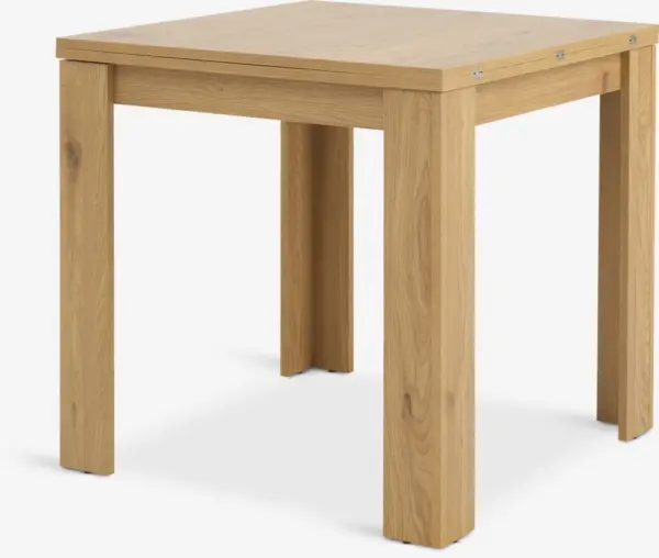 JYSK Masă JUNGEN 80x80/160 stejar cald