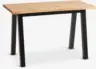 JYSK Бюро SKOVLUNDE 60x120 цвят натурален дъб/черно