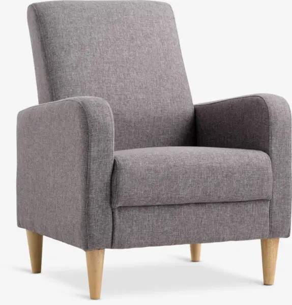 JYSK Кресло GEDVED сив текстил