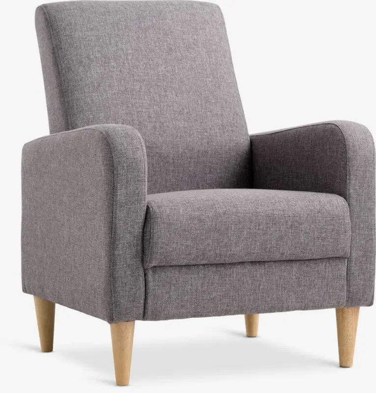 JYSK Кресло GEDVED сив текстил