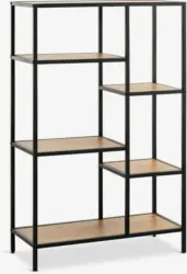 JYSK Etajeră TRAPPEDAL 5 rafturi stj cald/ngr