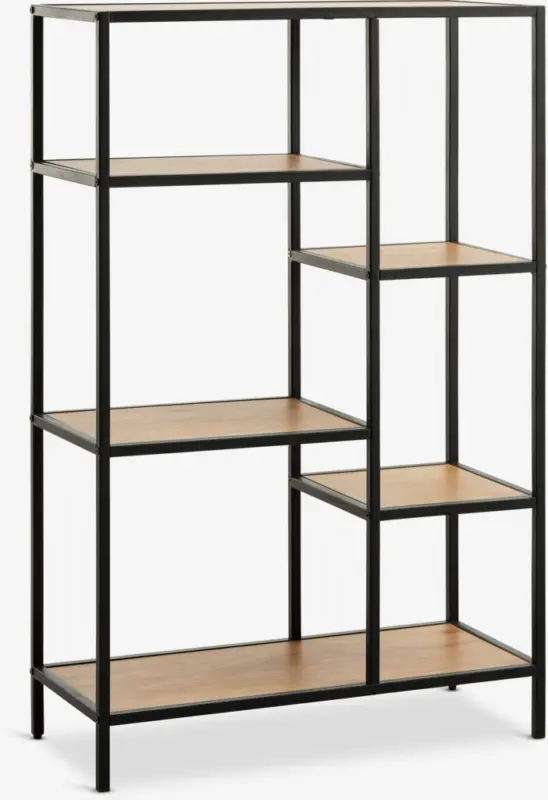 JYSK Etajeră TRAPPEDAL 5 rafturi stj cald/ngr