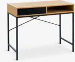 JYSK JYSK Бюро TRAPPEDAL 48x95 1 чекмедже цвят топъл дъб/черно - до 27-10-25