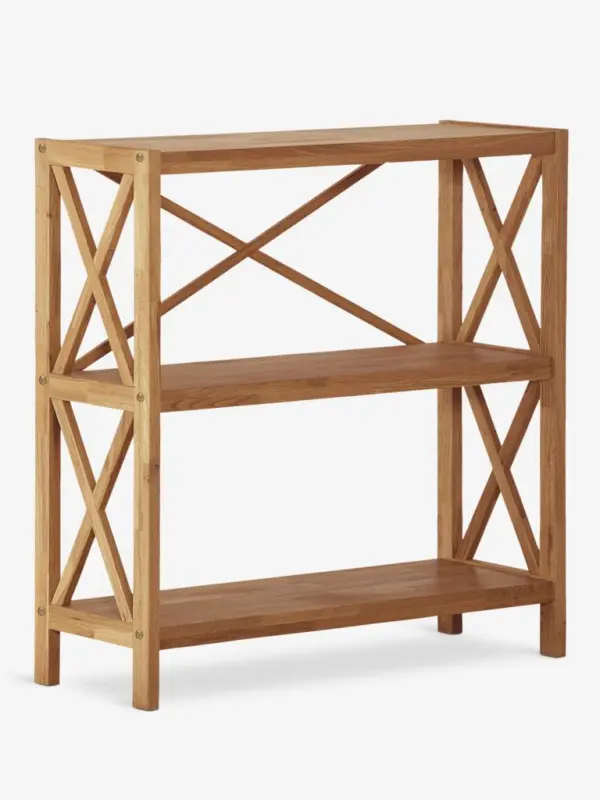 JYSK Etajeră JANNERUP lată 3 rafturi stejar natur