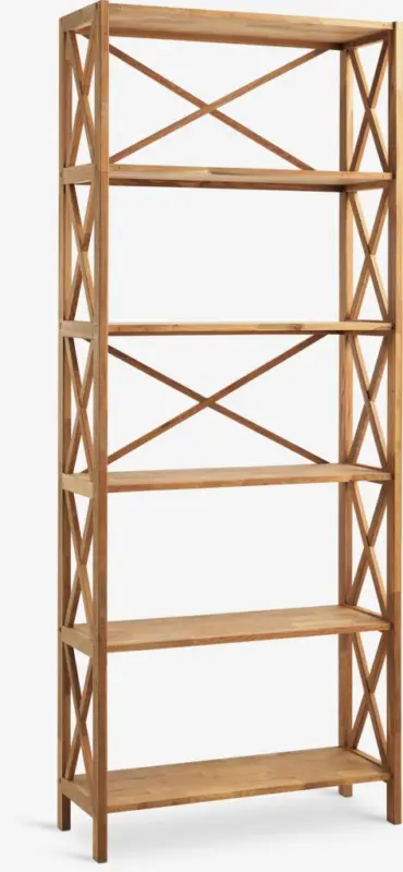 JYSK Etajeră JANNERUP lată 6 rafuri stejar natur