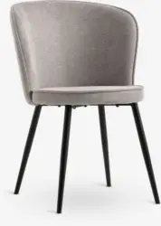 JYSK Scaun RISSKOV gri deschis/negru